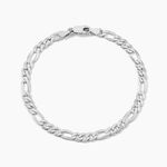 Bracelet Maille Argent Vivian - Bracelets cha&icirc;ne Homme | Histoire d&rsquo;Or