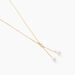Collier Carrine 2 Fils Or Jaune Perle De Culture - Colliers Femme | Histoire d’Or