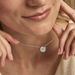 Collier Erina Argent Blanc Nacre Oxyde De Zirconium - Colliers fantaisie Femme | Histoire d’Or
