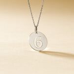 Pendentif Efiso Argent Blanc - Pendentifs Famille | Histoire d&rsquo;Or