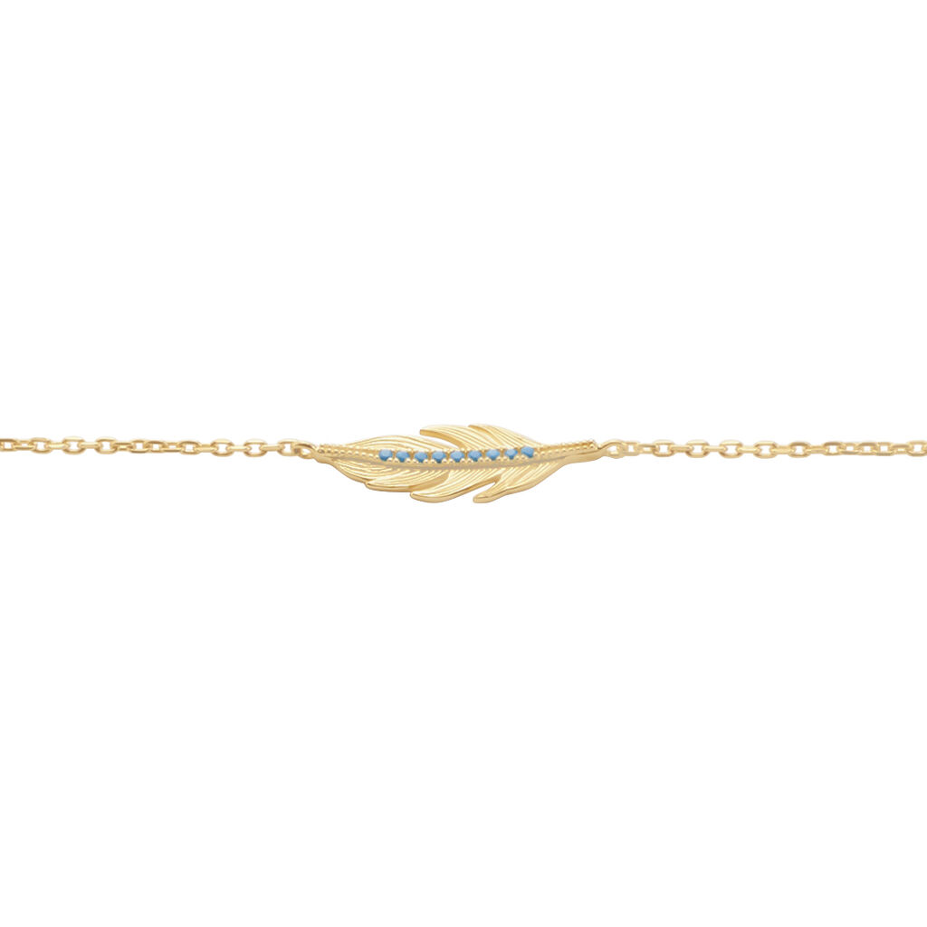 Bracelet Plaqué Or Raynal Pierres Artificielles - Bracelets Femme | Histoire d’Or
