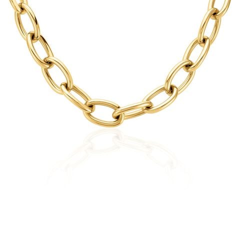 Collier Hennie Acier Dor&eacute; - Colliers fantaisie Femme | Histoire d&rsquo;Or