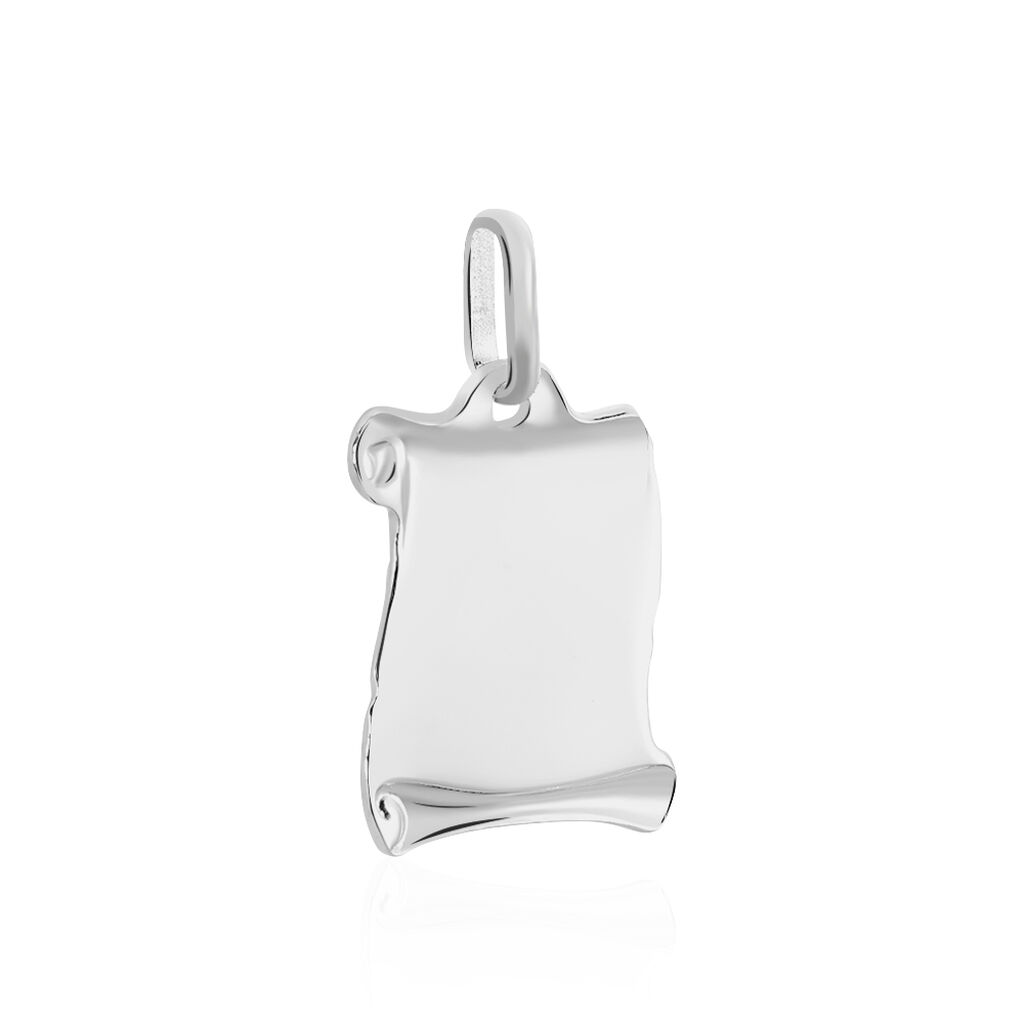 Pendentif Zodiaque Parchemin Argent Blanc - Pendentifs Zodiaque Famille | Histoire d’Or
