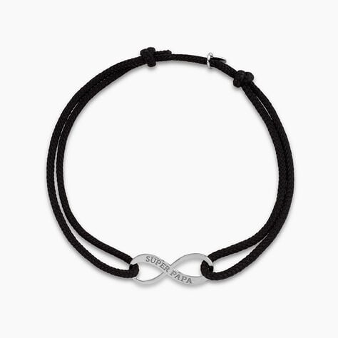 Bracelet Kwesi Argent Blanc - Bracelets Coulissants Homme | Histoire d&rsquo;Or