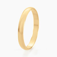 Alliance Meredithe Demi Jonc Classique Or Jaune