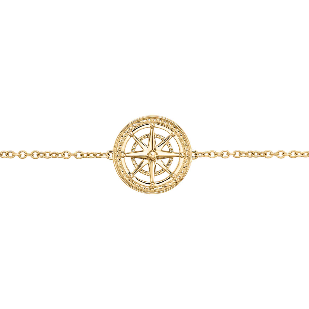 Bracelet Jet Plaqué Or Jaune - Bracelets Homme | Histoire d’Or