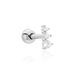 Piercing D'oreille Unitaire Delphie Argent Blanc Oxyde De Zirconium - Boucles d'oreilles fantaisie Femme | Histoire d’Or