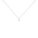 Collier Natalia Platine Blanc Diamant - Colliers Femme | Histoire d’Or