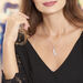 Collier Merielle Argent Blanc Oxyde De Zirconium - Colliers Plume Femme | Histoire d’Or
