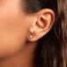 Boucles D'oreilles Puces Aricia Or Blanc - Clous d'oreilles Enfant | Histoire d’Or