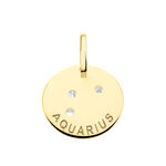 Pendentif Or Jaune Astraea Oxyde De Zirconium - Pendentifs Zodiaque Femme | Histoire d&rsquo;Or
