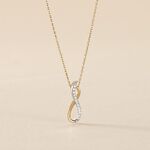 Collier Osanna Or Jaune Diamants - F&ecirc;te des m&egrave;res Femme | Histoire d&rsquo;Or