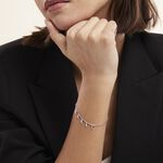 Bracelet Argent Blanc Shelia - Bracelets Femme | Histoire d&rsquo;Or