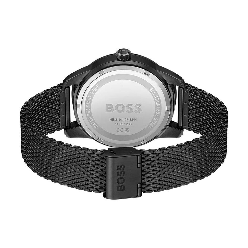 Montre Boss Sophio Auto Noir - Montres Homme | Histoire d’Or