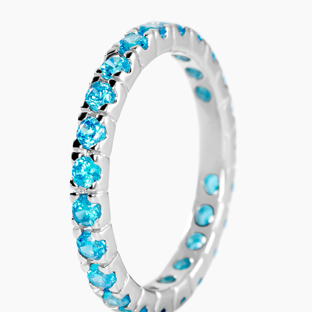Bague Argent Rio Santa Teresa Oxyde De Zirconium - Bagues avec pierre Femme | Histoire d&rsquo;Or