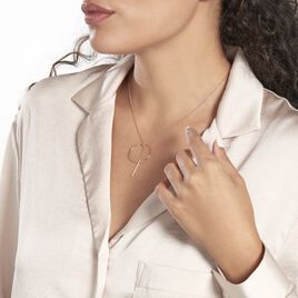 Collier Argent Rose Enissa - Colliers fantaisie Femme | Histoire d’Or