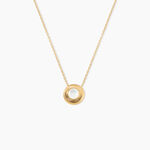 Collier Osana Argent Dor&eacute; A L'Or 750/1000 Nacre - Colliers Femme | Histoire d&rsquo;Or