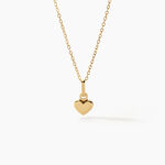 Collier Aricia Coeur Or Jaune - Colliers Enfant | Histoire d&rsquo;Or