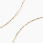 Cha&icirc;ne Igoa Maille For&ccedil;at Diamantee Or Jaune - Chaines Femme | Histoire d&rsquo;Or