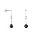 Boucles D'oreilles Pendantes Lucia Cera Argent Blanc Perle De Culture - Boucles d'oreilles fantaisie Femme | Histoire d’Or
