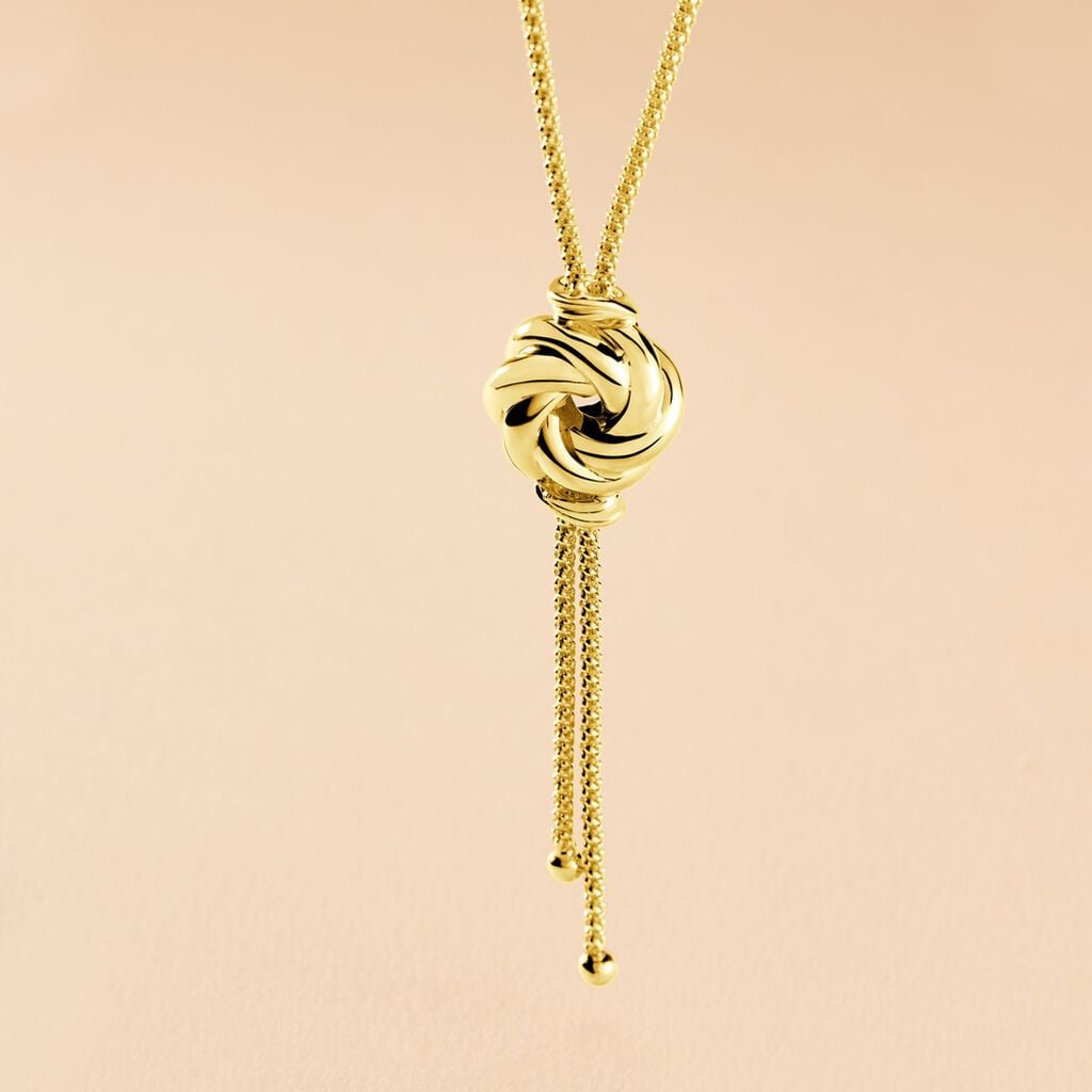 Collier Nina Or Jaune - Colliers Femme | Histoire d&rsquo;Or