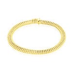 Bracelet Jimmy Maille Americaine Or Jaune - Bracelets cha&icirc;ne Femme | Histoire d&rsquo;Or