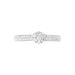 Bague Praya Or Blanc Diamant - Bagues avec pierre Femme | Histoire d’Or