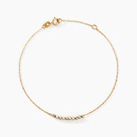 Bracelet Aurelya Or Bicolore