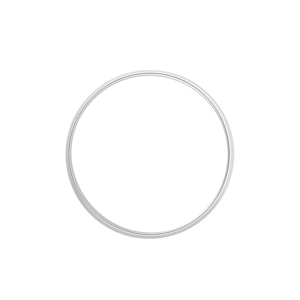 Alliance Celestyn Demi Jonc Classique Palladium Blanc - Alliances Famille | Histoire d’Or