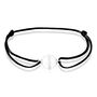 Bracelet Nina Cera Argent Blanc Céramique Et Strass