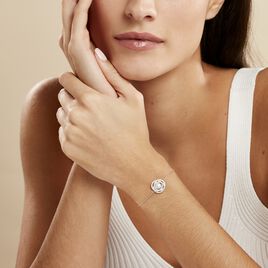 Bracelet Matilda Argent Blanc Perle De Culture Et Oxyde De Zirconium - Bracelets fantaisie Femme | Histoire d’Or