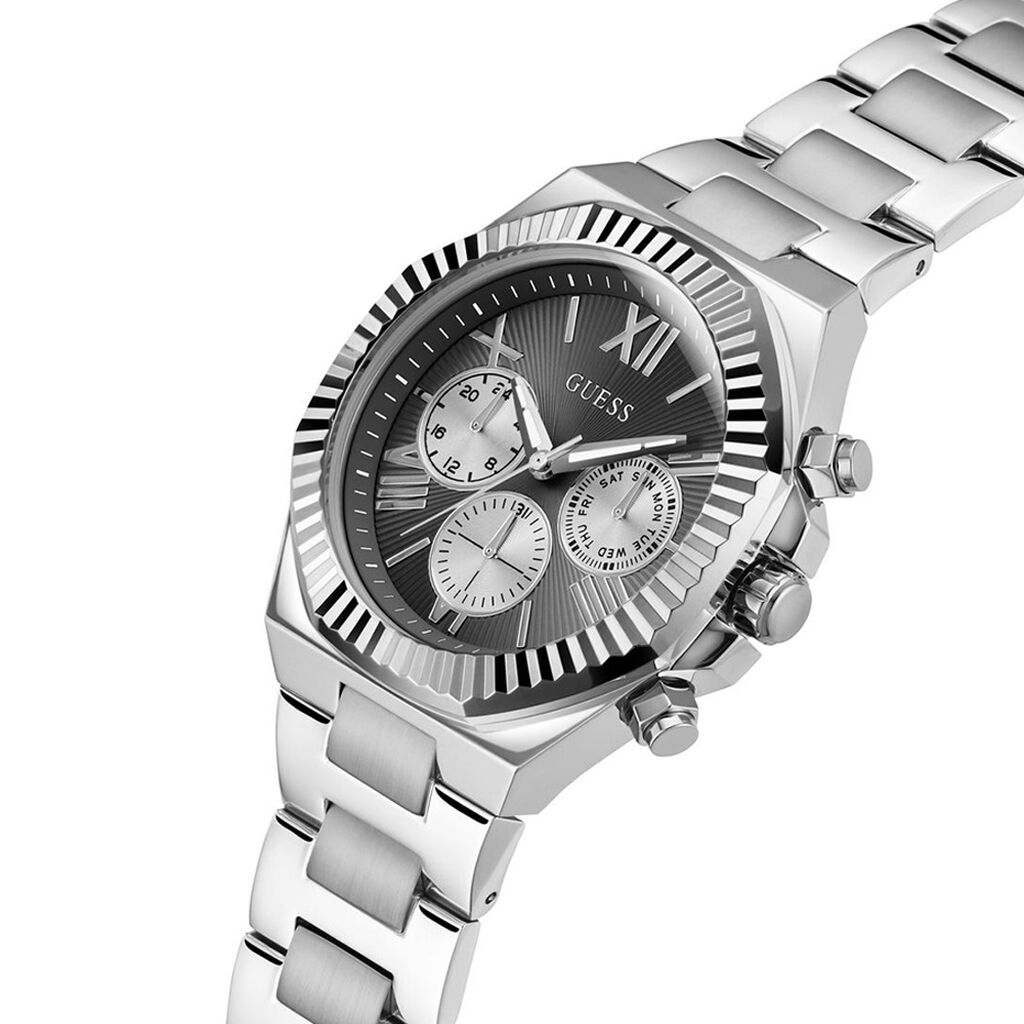 Montre Guess Equity Noir - Id&eacute;es cadeaux Homme | Histoire d&rsquo;Or