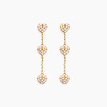Boucles D'oreilles Pendantes Bomb Lover Or Jaune Oxyde De Zirconium - Boucles d'oreilles pendantes Femme | Histoire d&rsquo;Or