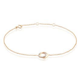 Bracelet Absolu Or Bicolore Diamant - Bracelets Femme | Histoire d’Or