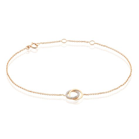 Bracelet Absolu Or Bicolore Diamant - Bracelets Femme | Histoire d’Or
