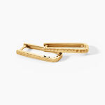 Cr&eacute;oles Eero Argent Dor&eacute; A L'Or 750/1000 - Boucles d'oreilles cr&eacute;oles Femme | Histoire d&rsquo;Or