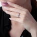 Bague Solitaire Katalina Or Blanc Diamant - Bagues solitaires Femme | Histoire d’Or