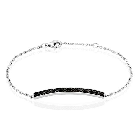Bracelet Septima Argent Blanc Spinelle - Bracelets Femme | Histoire d’Or
