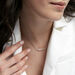 Collier Jordana Argent Blanc - Colliers fantaisie Femme | Histoire d’Or