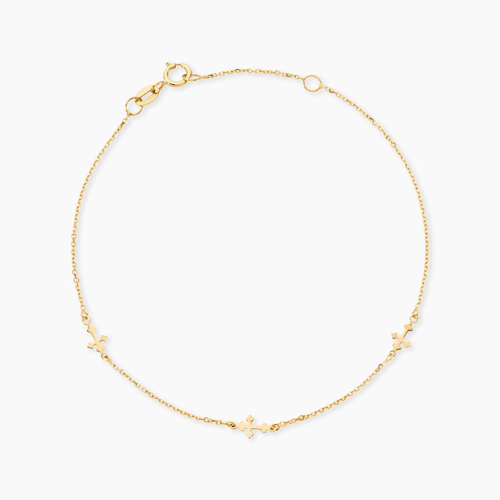 Bracelet Metin Or Jaune - Bracelets Communion Femme | Histoire d&rsquo;Or