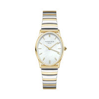 Montre Rosefield Oval Nacre Blanche
