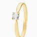Bague Diamotion Or Jaune Diamant - Bagues solitaires Femme | Histoire d’Or
