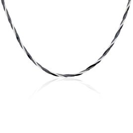 Collier Ehud Argent Bicolore - Chaines Femme | Histoire d’Or