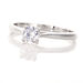 Bague Solitaire Victoria Or Blanc Diamant - Bagues solitaires Femme | Histoire d’Or