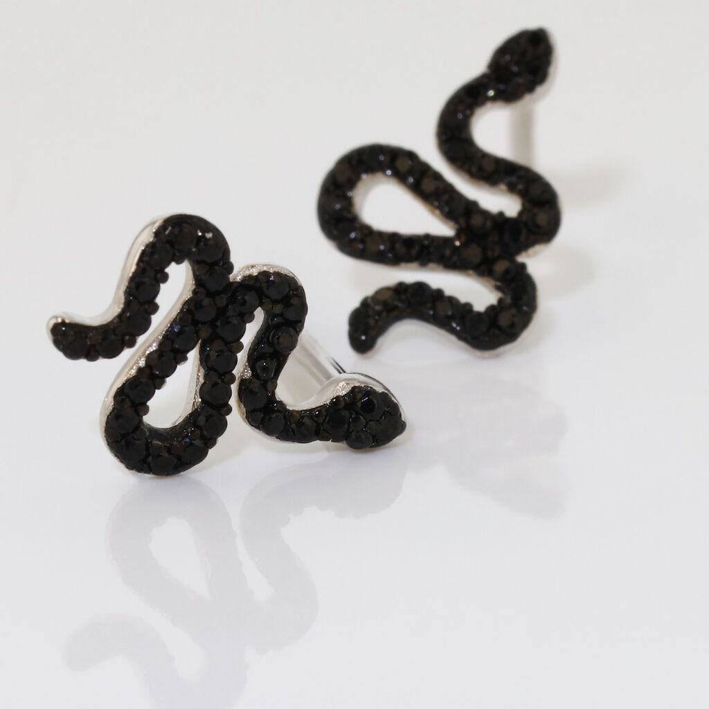 Boucles D'oreilles Puces Muses Argent Blanc Oxydes De Zirconium - Boucles d'oreilles fantaisie Femme | Histoire d&rsquo;Or