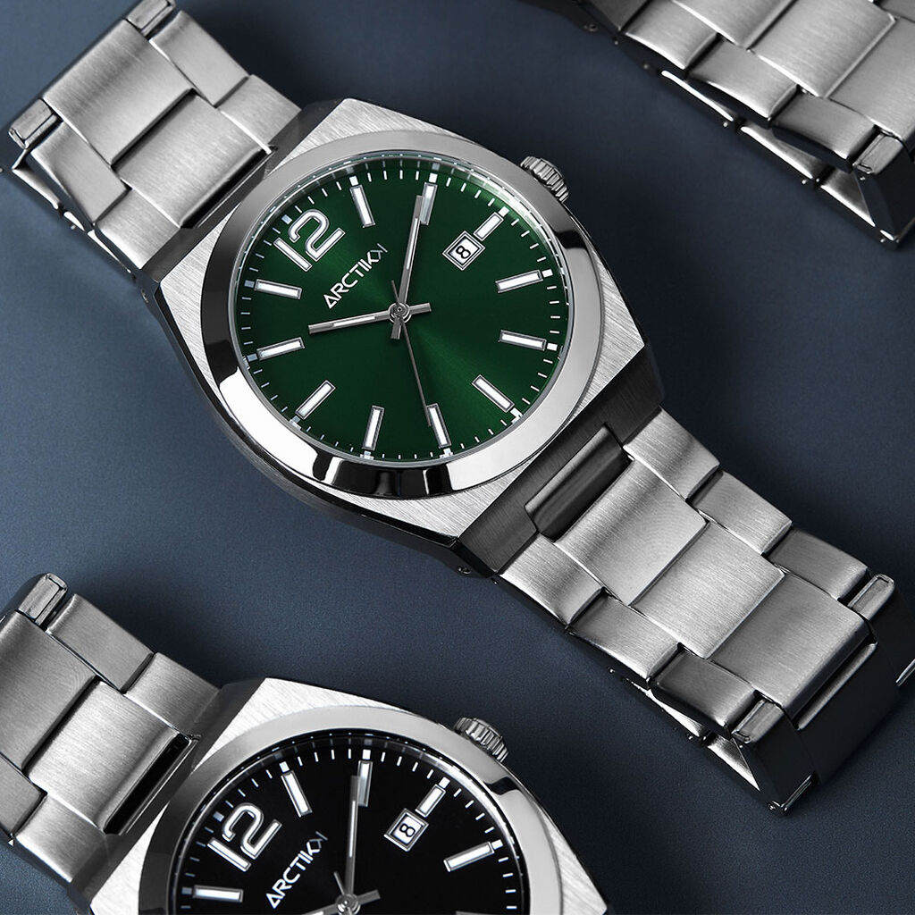 Montre Arctik Onde Vert - Montres Homme | Histoire d&rsquo;Or