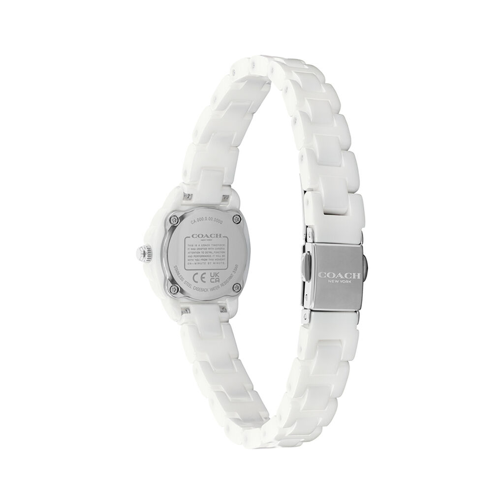 Montre Coach Kitt Blanc - Montres Femme | Histoire d&rsquo;Or
