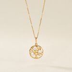 Pendentif Salvalus Or Jaune Oxyde De Zirconium - Pendentifs Femme | Histoire d&rsquo;Or