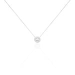 Collier Star Or Blanc Oxyde De Zirconium - Colliers Femme | Histoire d&rsquo;Or