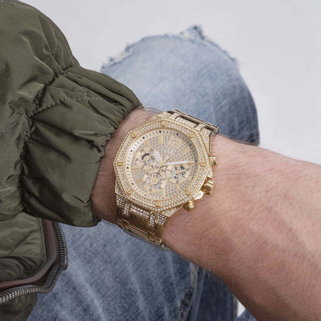Montre Guess Momentum Doré - Montres Homme | Histoire d’Or